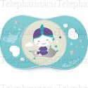 Sucette symetrique silicone nuit mille et une nuit 18 mois et plus