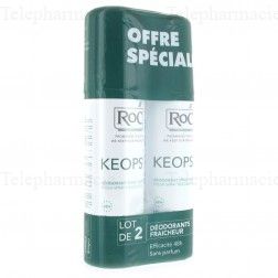 ROC KEOPS D&eacute;odorant Spray 2*100ml