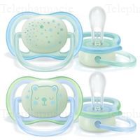 AVENT SUCETTE NUIT 0-6M SCF376/11