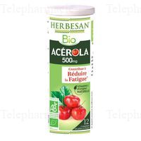 HERBESAN ACEROLA 500 BIO Cpr B/12