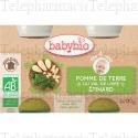 Mes L&eacute;gumes Pots Pomme de Terre Epinards d&egrave;s 4 mois 2 x 130g