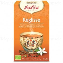 YOGI TEA R&eacute;glisse 17 sachets