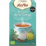 YOGI TEA R&eacute;confort de la gorge 17 sachets de 1.9g