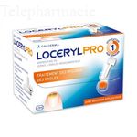 LOCERYLPRO 5% vernis &agrave; ongles m&eacute;dicamenteux avec bouchon applicateur flacon 2.5ml x1 + n&eacute;cessaire