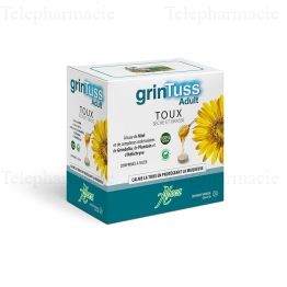 Grintuss Adult Toux S&egrave;che et Grasse 20 comprim&eacute;s &agrave; sucer