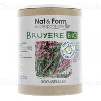 NAT&FORM ECO RESP Bruy&egrave;re Bio G&eacute;l B/200