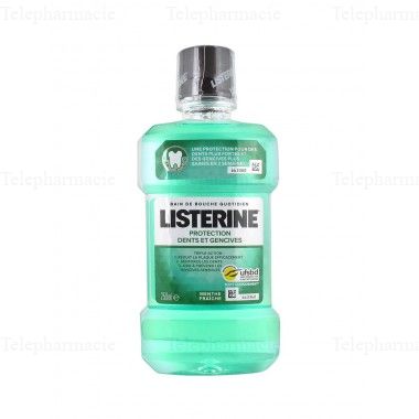 LISTERINE Bain de bouche protection dents et gencives