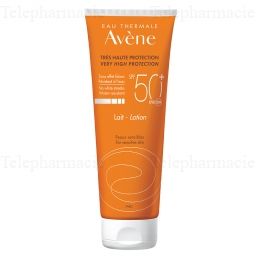 AVENE SOLAIRE SPF50+ Lait t h prot T/250ml
