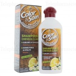 LES 3 CH&Ecirc;NES Color et soin shampooing cheveux clair flacon 250ml