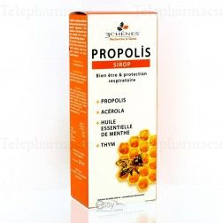 LES 3 CH&Ecirc;NES Propolis sirop