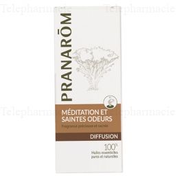 PRANAROM Les diffusables m&eacute;ditation huiles essentielles bio 30ml