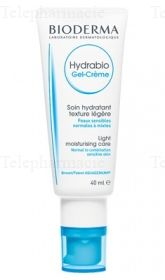 BIODERMA Hydrabio - Gel-cr&egrave;me hydratant tube 40ml