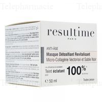RESULTIME Masque d&eacute;tox revitalis P/50ml