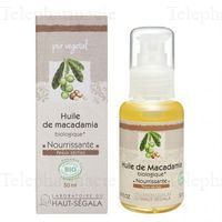 HAUT-SEGALA Huile v&eacute;g&eacute;tale de macadamia bio 50ml