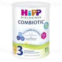HIPP LAIT 3 COMBIOTIC B/800G