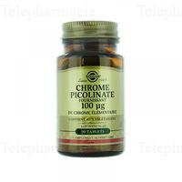 SOLGAR Chromium picolinate 90 comprim&eacute;s