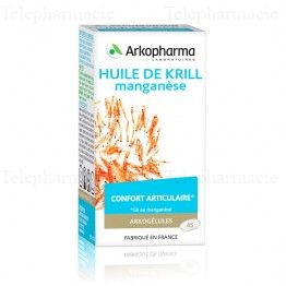 ARKOPHARMA Arkogelules - Huile de Krill / Mangan&egrave;se 45 g&eacute;lules