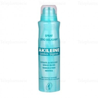 AKILEINE Jambes l&eacute;g&egrave;res - Spray cryo relaxant 150ml