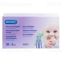 ALVITA S&eacute;rum physiologique 30x5ml
