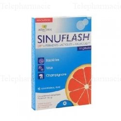 ARAGAN SINUFLASH boite de 10 g&eacute;lules