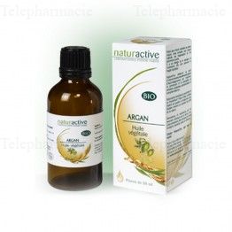 Huile v&eacute;g&eacute;tale bio argan 50ml