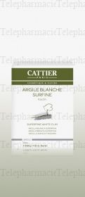 CATTIER Argile Blanche surfine sachet 200 g