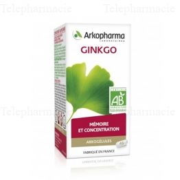 ARKOPHARMA Arkogelules - Ginkgo Bio Flacon 45 g&eacute;lules