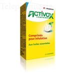 Activox pour inhalation bo&icirc;te de 20 comprim&eacute;s