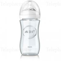 AVENT BIB NATURAL VERRE 240M