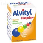 ALVITYL Vitalit&eacute; - Comprim&eacute;s vitamines et min&eacute;raux go&ucirc;t chocolat