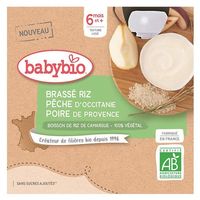 BABYBIO GOURDE BRASSE RIZ PE