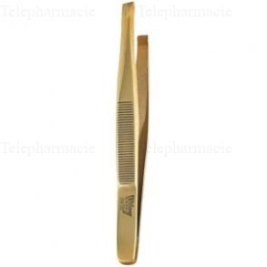 Pince &agrave; Epiler Prestige Mors Biais Inox