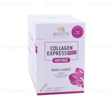 BIOCYTE Collagen express shots anti-age 12 fioles