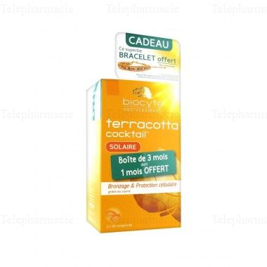 BIOCYTE Terracotta Bronzage 90 g&eacute;lules Pack terracotta 3 x 30 comprim&eacute;s