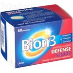 BION 3 Senior ginseng et lut&eacute;ine 60 comprim&eacute;s