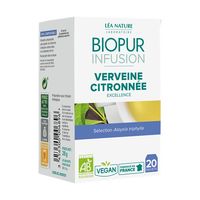 BIOPUR Infusion Verveine citronn&eacute;e bio x 20 sachets