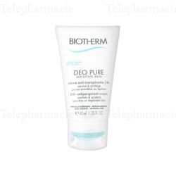 BIOTHERM Deo Pure cr&egrave;me anti-transpirante 24h