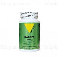 Bacopa Monnieri 100mg 60 comprim&eacute;s