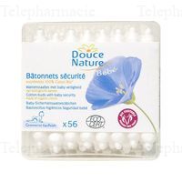 Batonnets d'Oreille S&eacute;curit&eacute; B&eacute;b&eacute; Bio