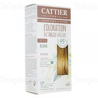 CATTIER Coloration &agrave; l'argile Blond n&deg;7.0