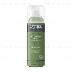 CATTIER Homme Safe-Control d&eacute;odorant spray bio