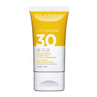 CLARINS Cr&egrave;me Solaire Toucher Sec Visage UVA/UVB 30 tube 50ml