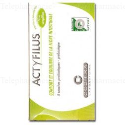 CODIFRA Actyfilus confort intestinal 30 g&eacute;lules