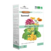 FLORA NATURA Complexe 4+ Sommeil Bio 20 Ampoules de 15ml