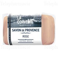 LA CORVETTE Savon pain Rose 100g