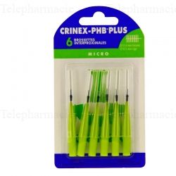 CRINEX PHB Plus brossettes vertes 2,4 mm x6