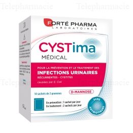 FORT&Eacute; PHARMA Cystima 14 sachets