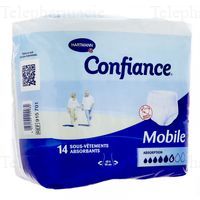 Confiance Mobile Absorption 6 Gouttes Taille S 14 sous-v&ecirc;tements