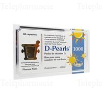 D-PEARLS 1000 VITAMINE D3 BT