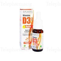 D PLANTES VIT D3 HUILE 400UI